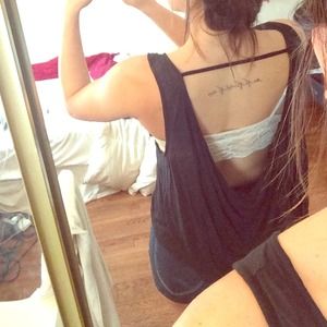 Brandy Melville open back top