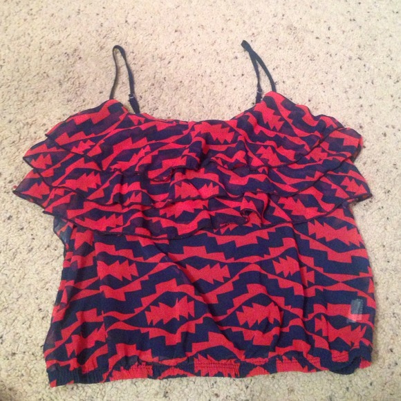 tribal blouse/tank.