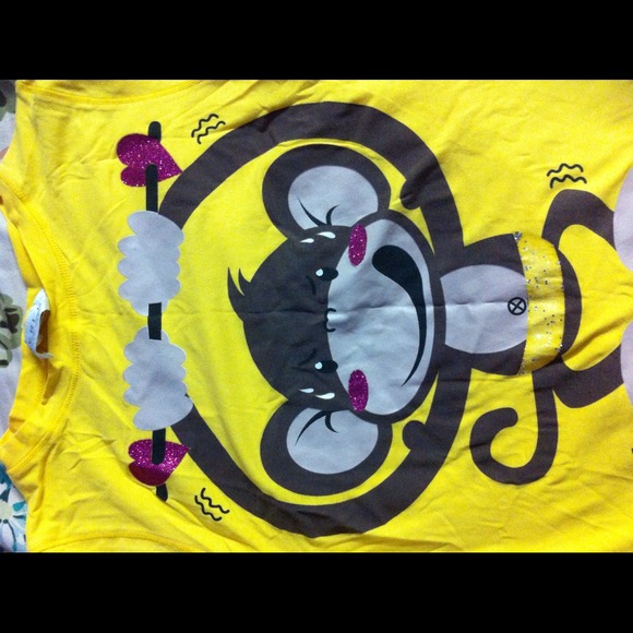 Cute monkey tee