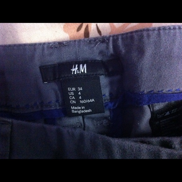 Grey size 4 H&M pants