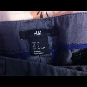Grey size 4 H&M pants