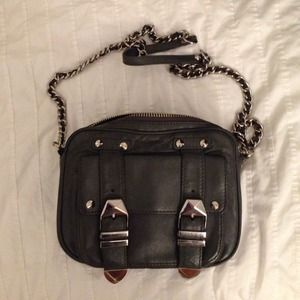 Rebecca Minkoff gray BF crossbody bag