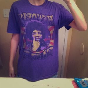 large jimi hendrix shirt