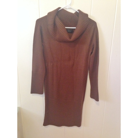 'BCBGMaxazria' Cowl Neck Tunic Sweater