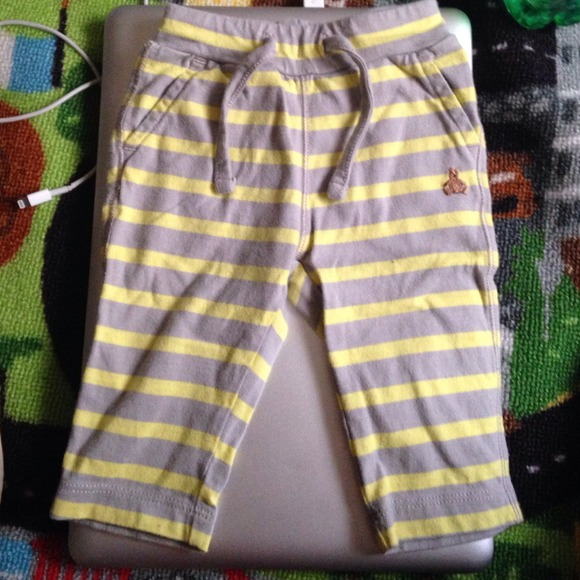 Baby striped pants. Baby Gap.