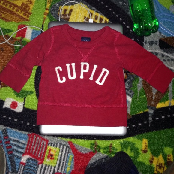 Knit cotton sweater. Baby Gap.