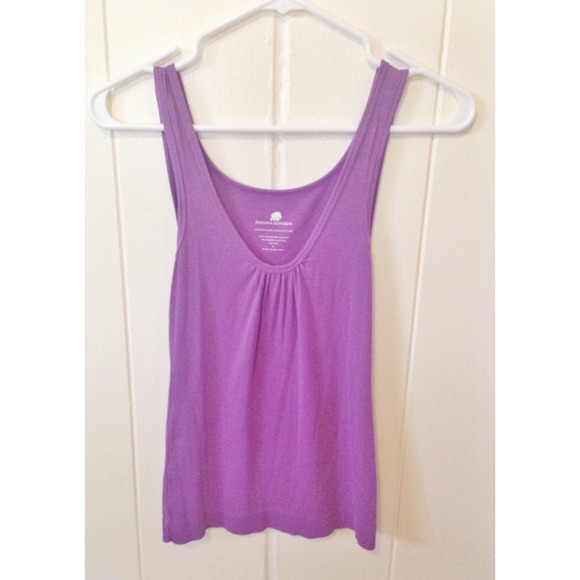 'Banana Republic' Basic Grape Purple Tank Top