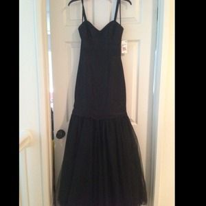 BRAND NEW, Black Mermaid Prom Dress