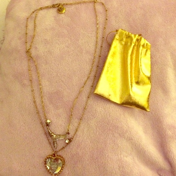 Betsy Johnson "fly with me" necklace