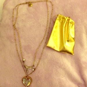 Betsy Johnson "fly with me" necklace