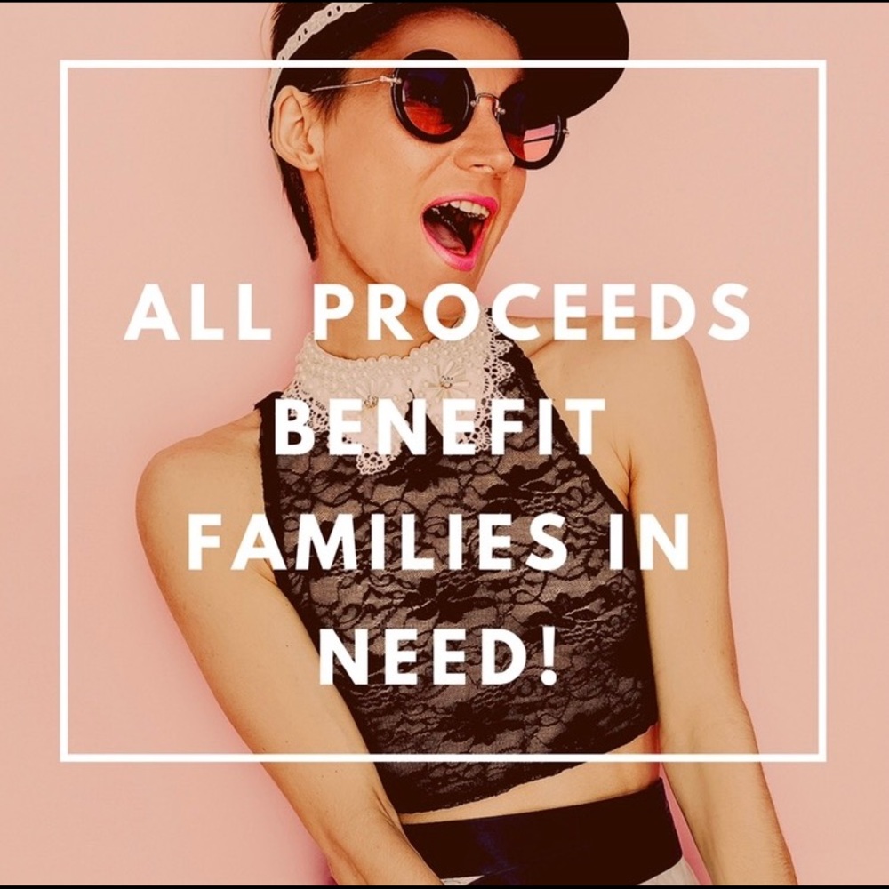 100% of sales go to families in need