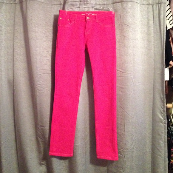 Levis hot pink pants