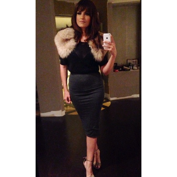 Real Fur Shoulder Piece (collar)