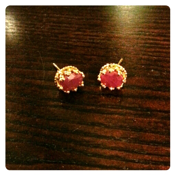 Pierced earrings