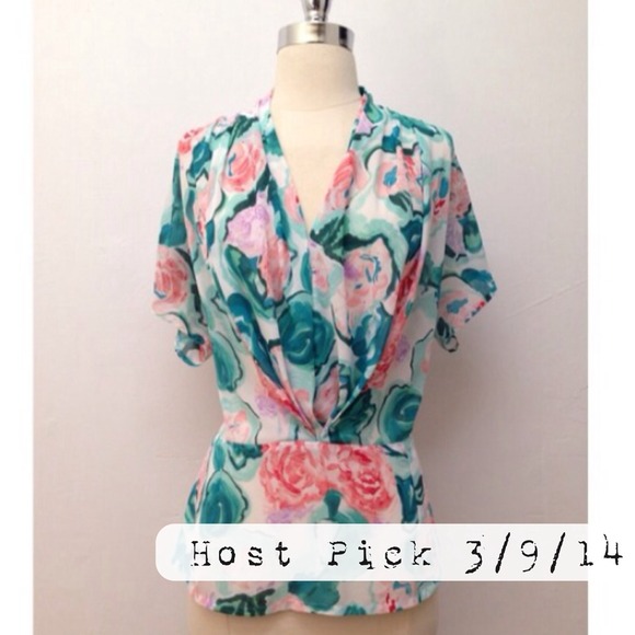 Vintage Tops - 🌻Host Pick🌻 Vtg | nicola floral blouse