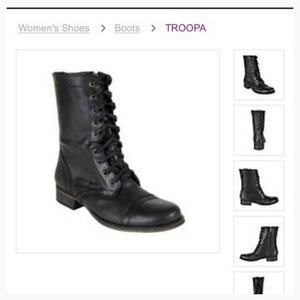 Steve madden troopa black