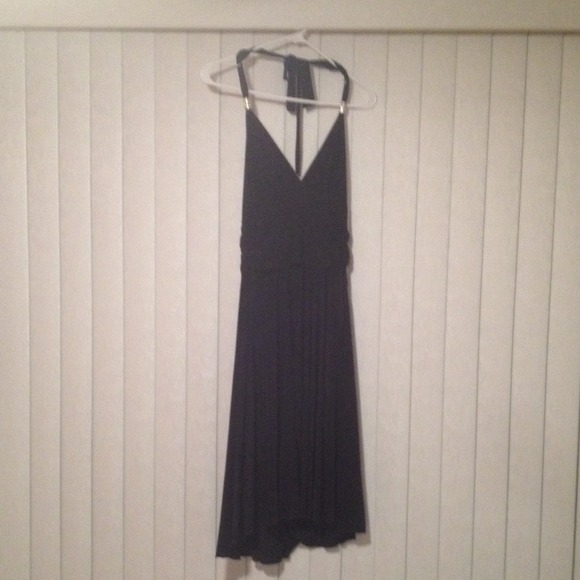 Black Halter Dress