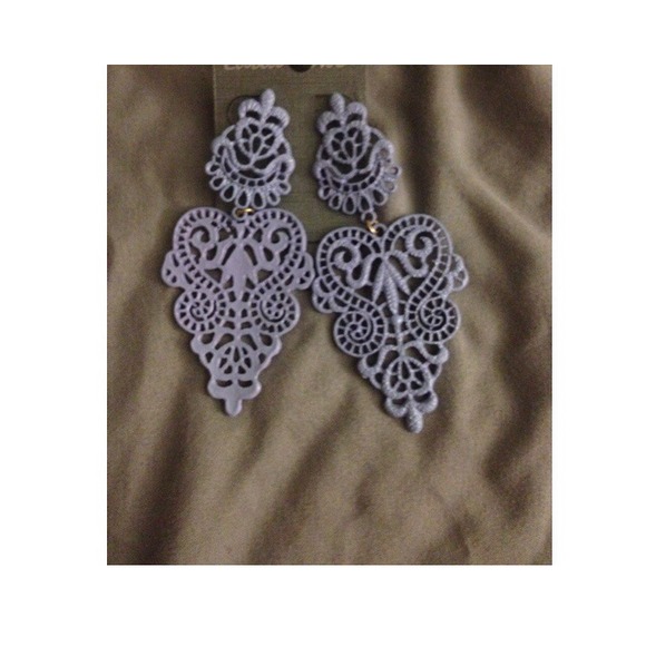 Lilac Fashion Earrings