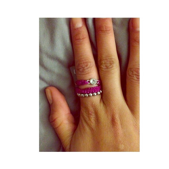 Fuchsia Flirty Rings