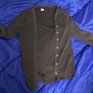 Gray Stretchy Cardigan