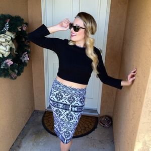 Forever 21 Skirts - HOST PICK x4 Forever 21 Tribal Print Pencil Skirt Forever 21 Skirts - HOST PICK x4 Forever 21 Tribal Print Pencil Skirt