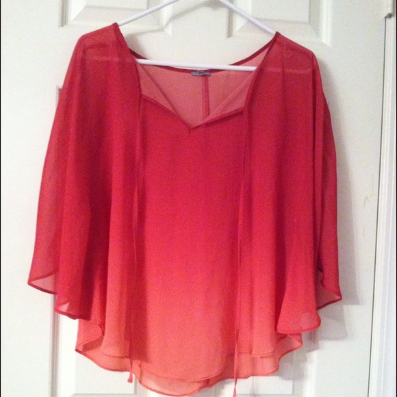 Pink Ombre Batwing Top 💕 - Picture 1 of 2