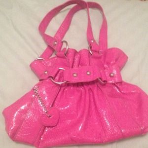 Hot pink purse
