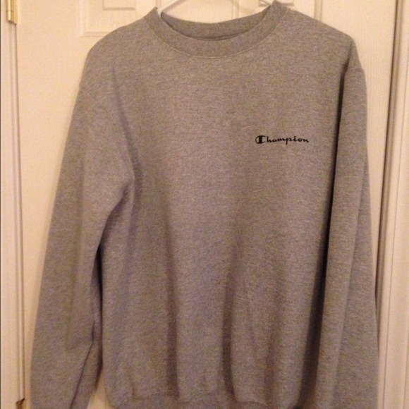 Champion women's gray sweat shirt
