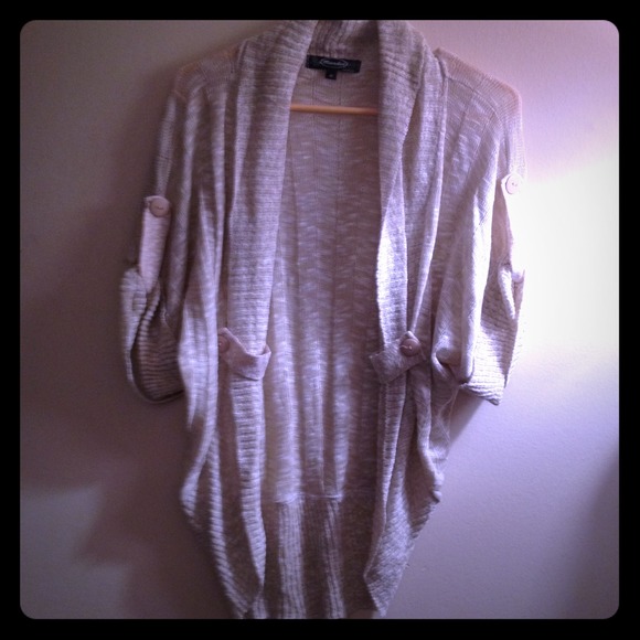 Cream cardigan