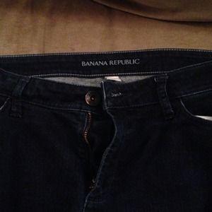 Banana republic dark washed skinny