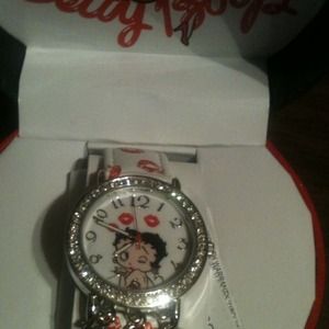 Betty Boop charm watch