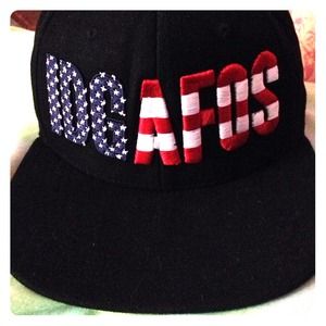 IDGAFOS Dillon Francis American flag SnapBack