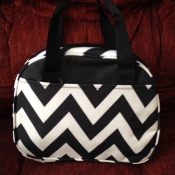 Chevron Lunch Bag.   SALE.