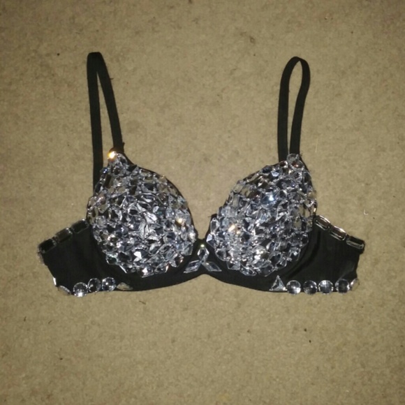 Jeweled bra top