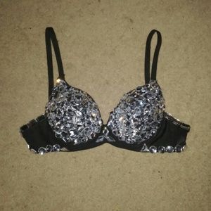 Jeweled bra top
