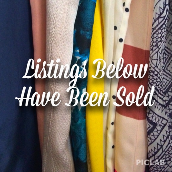 Listings Below Have Been Sold