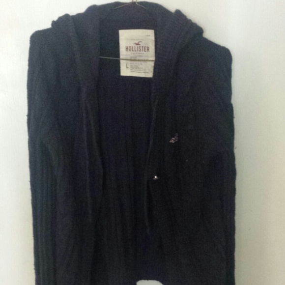 Navy Blue Hollister Sweater