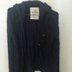 Navy Blue Hollister Sweater
