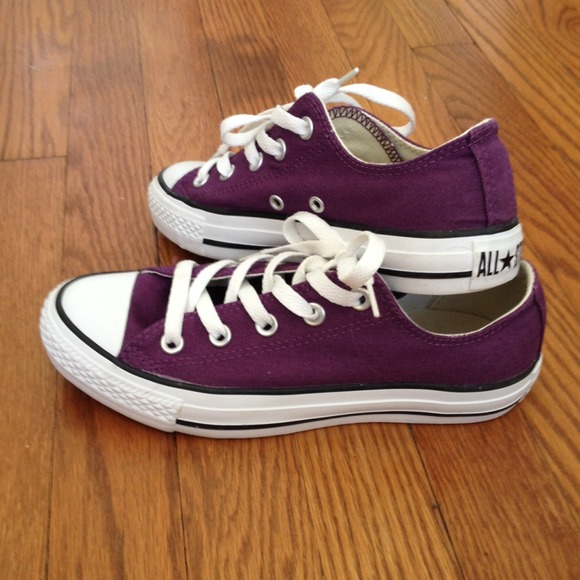 Converse Shoes Plum Purple Poshmark