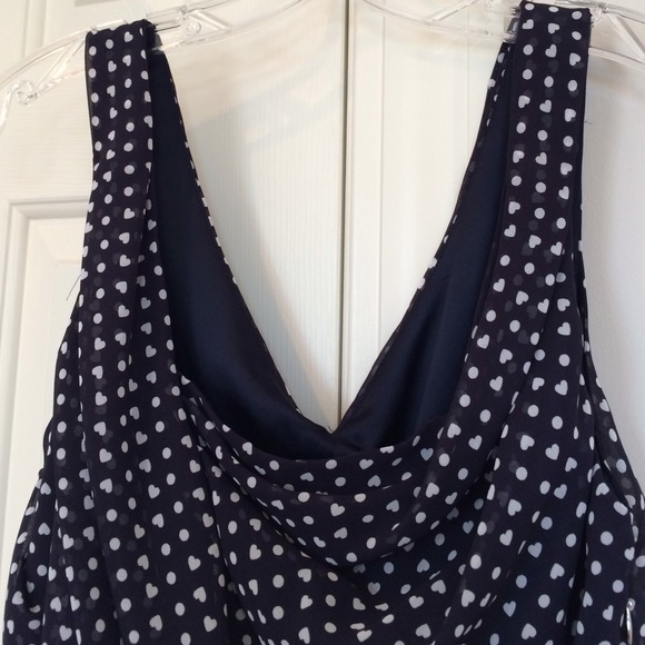 final reduction! polka dotted heart top - Picture 2 of 4