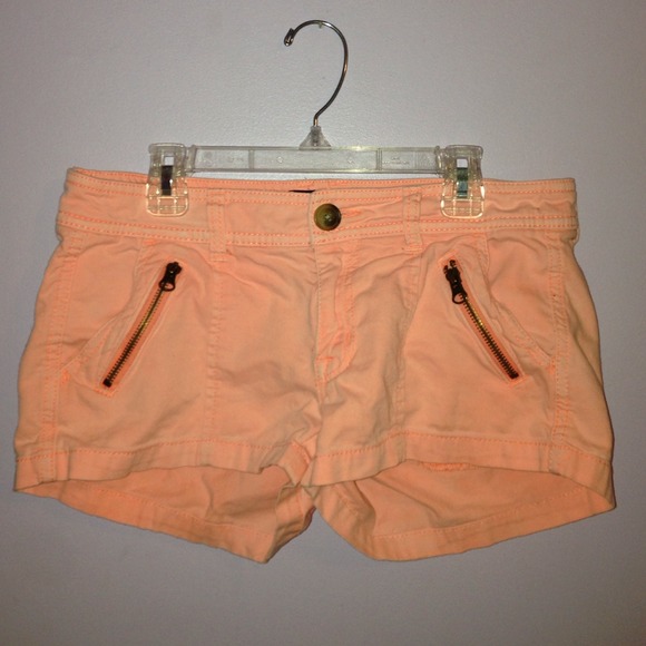 Pink/Peach American Eagle Shorts