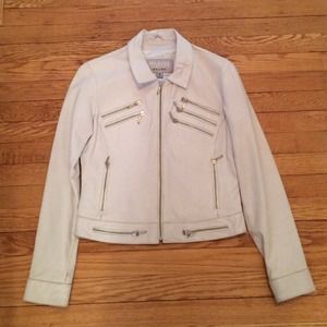 White Wilson leather jacket