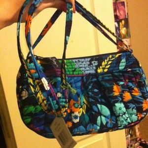Vera Bradley Frannie handbag in Midnight Blues