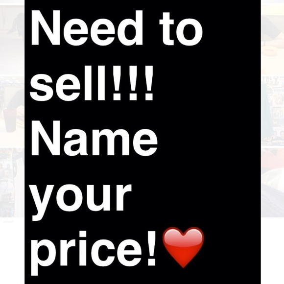 All prices negotiable! Need to sell!!!!