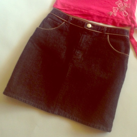 Armani Exchange Denim Skirt