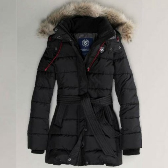 American Eagle Outfitters Outerwear - ⚡️FLASH⚡️American Eagle Black Puffer Coat