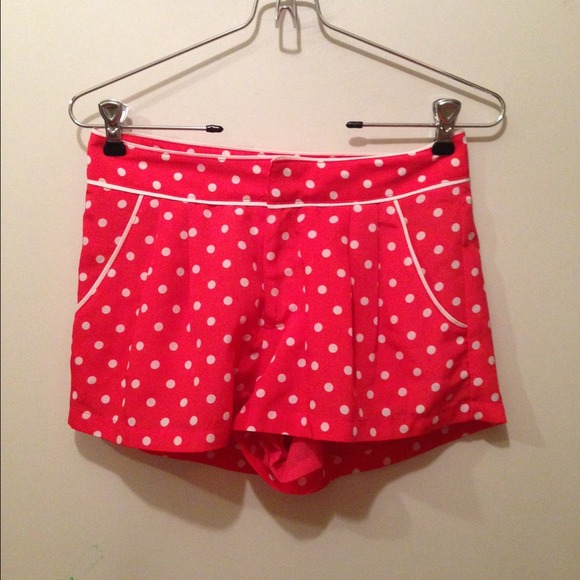 Forever 21 polka dot shorts