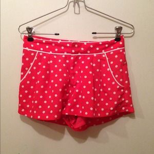 Forever 21 polka dot shorts