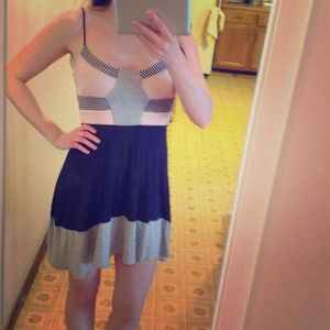 🔴SOLD🔴Color Block Sundress