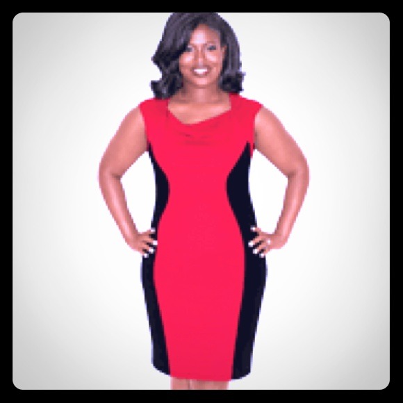 Size 1X- Body Illusion Dress 😍